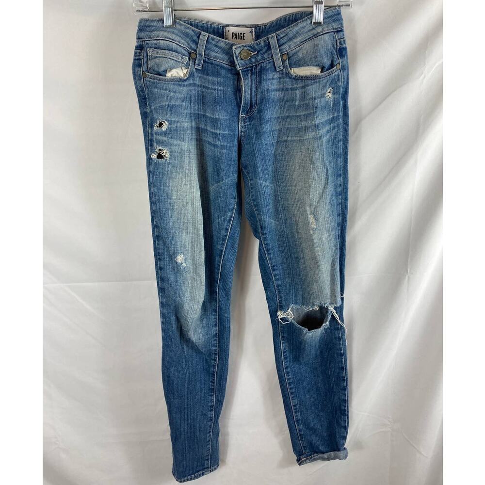 Paige Jeans Verduga Ultra Skinny Jeans Blue 25